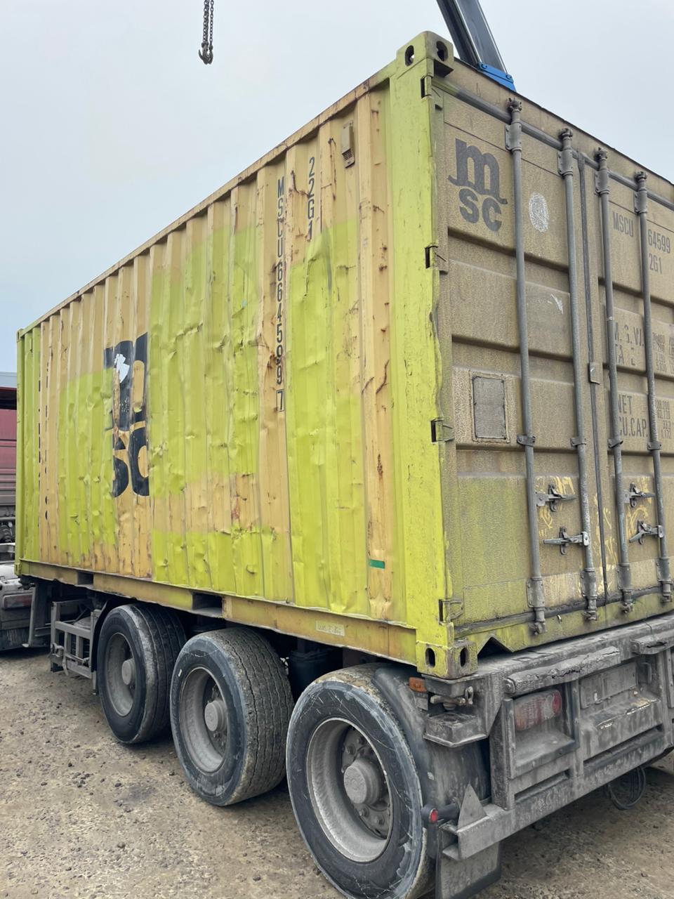 Морской контейнер MSCU6645997